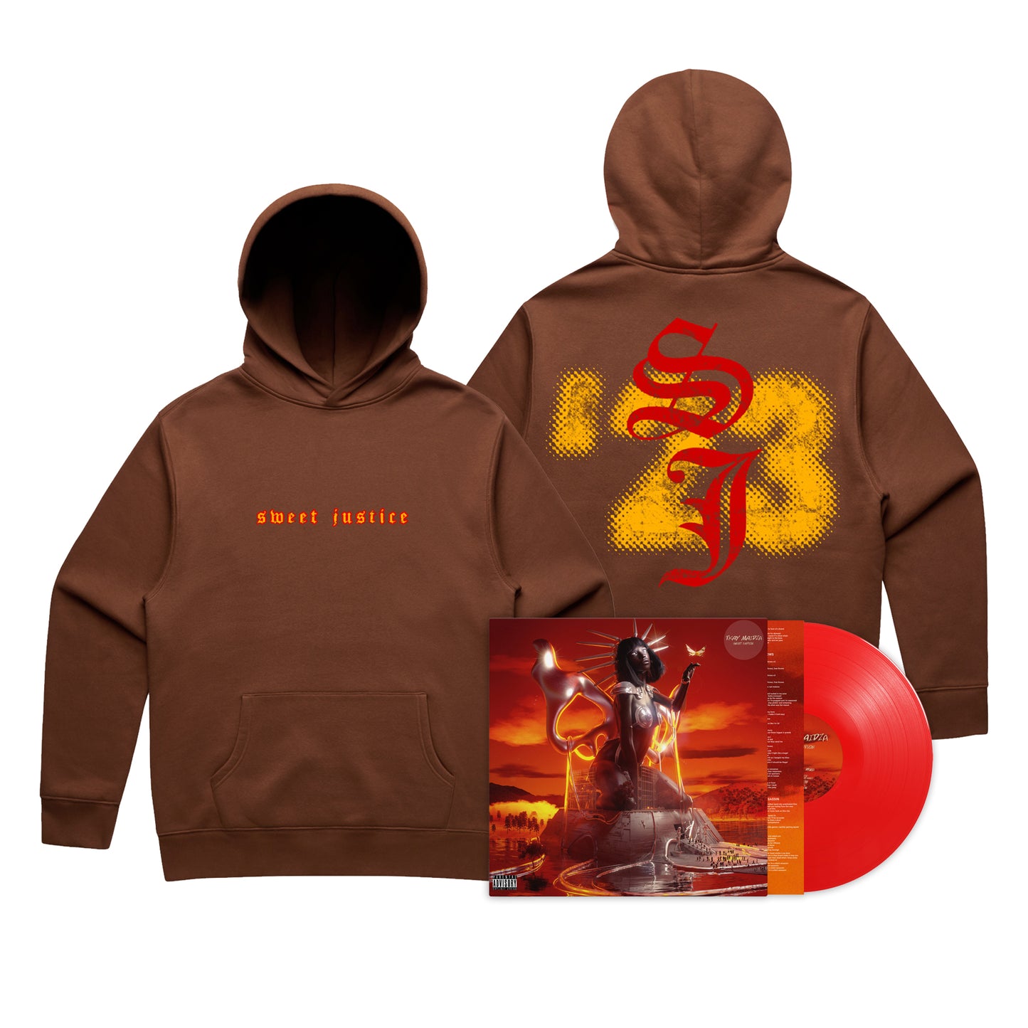 SWEET JUSTICE '23 HOODIE + VINYL (SIGNED)
