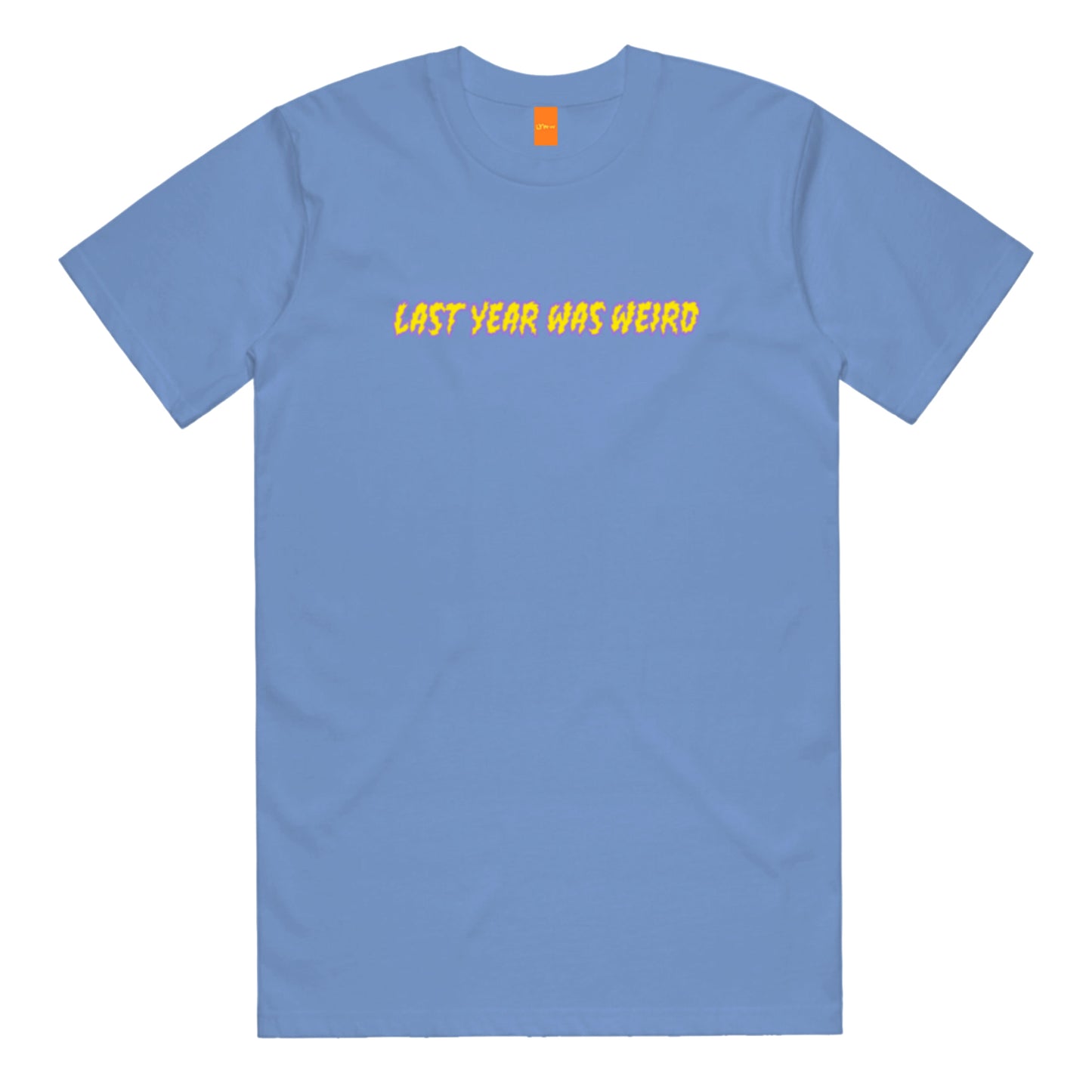 LYWW V2 EMBROIDERED LOGO TEE - IRIS