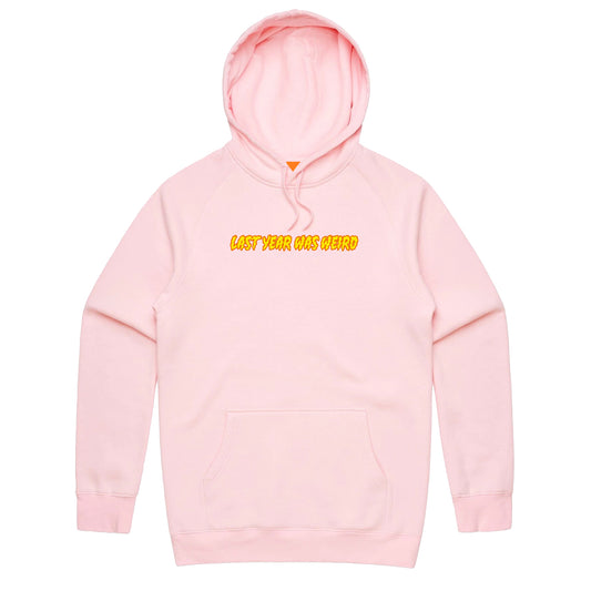 LYWW VOL 2 EMBROIDERED HOODIE - LIGHT PINK
