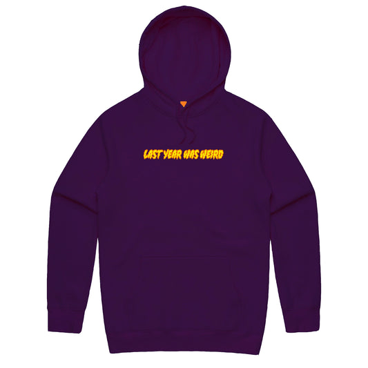 LYWW VOL 2 EMBROIDERED HOODIE - PURPLE